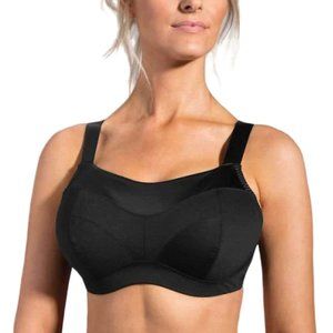 BROOKS Embody Sports Bra Black High Impact 32G C03